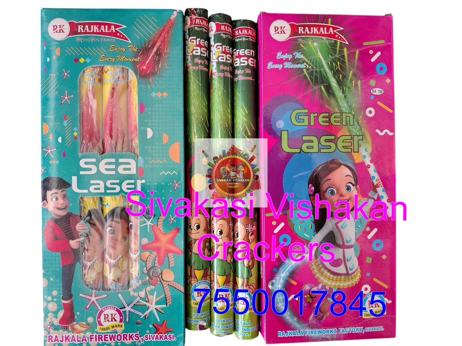 Sea Laser ( Silver Crackling)